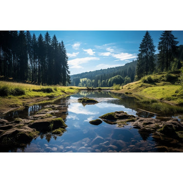 Summer Forest Canvas